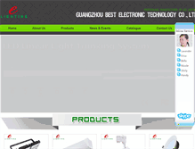 Tablet Screenshot of bsttech.cn
